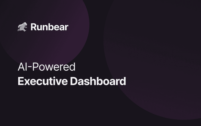 AI-Powered Executive Dashboard