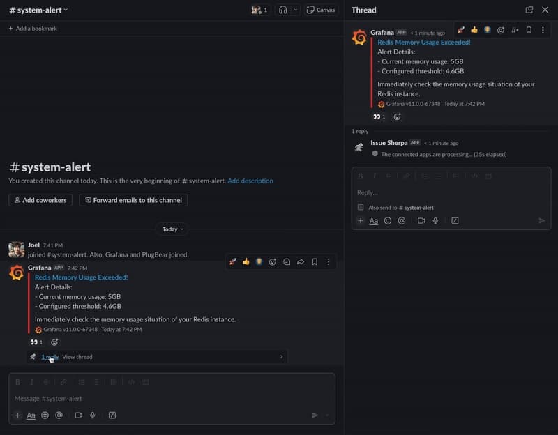 On-call Assistant Sample