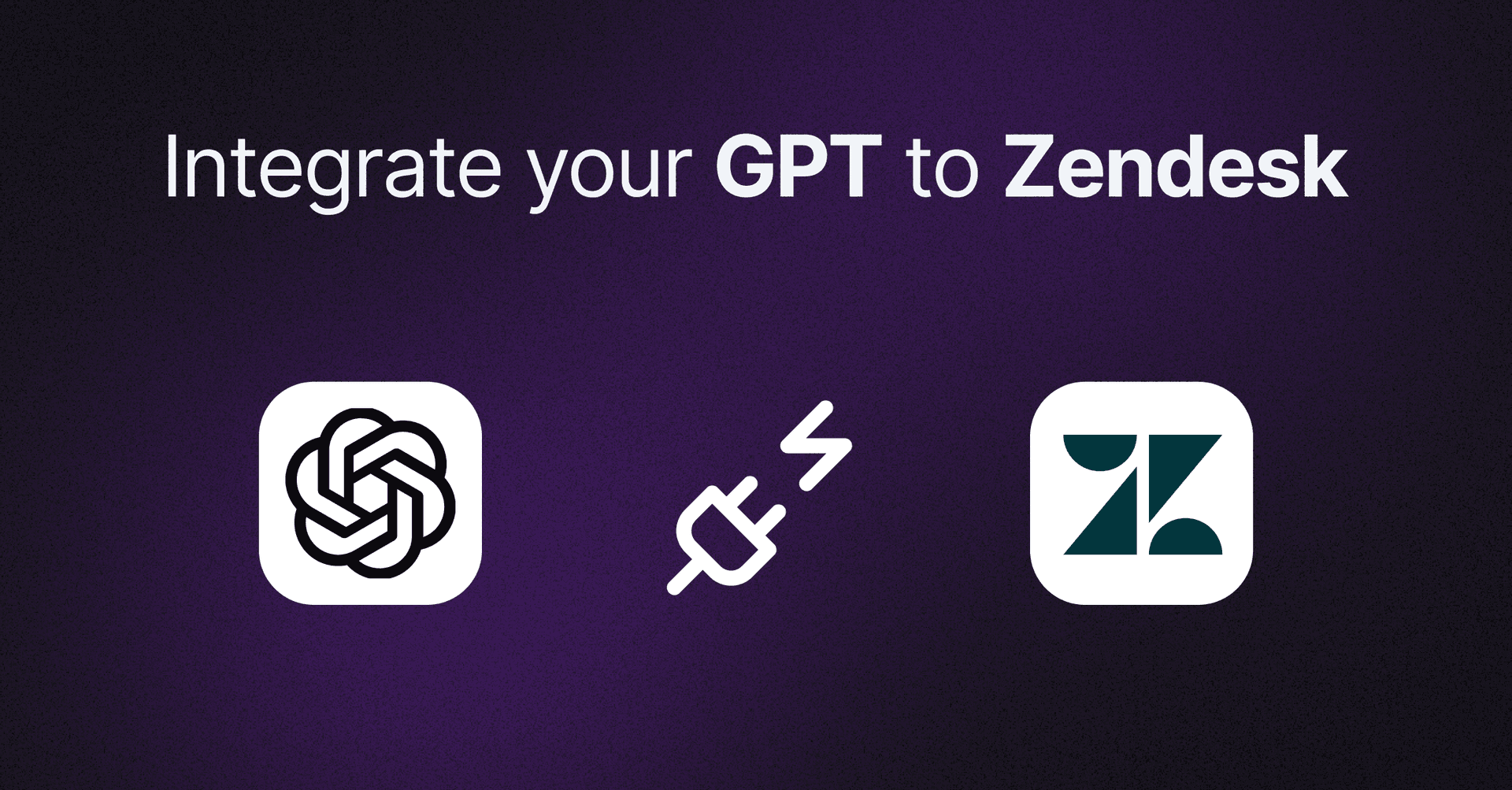 Integrate your GPT to Zendesk using Runbear