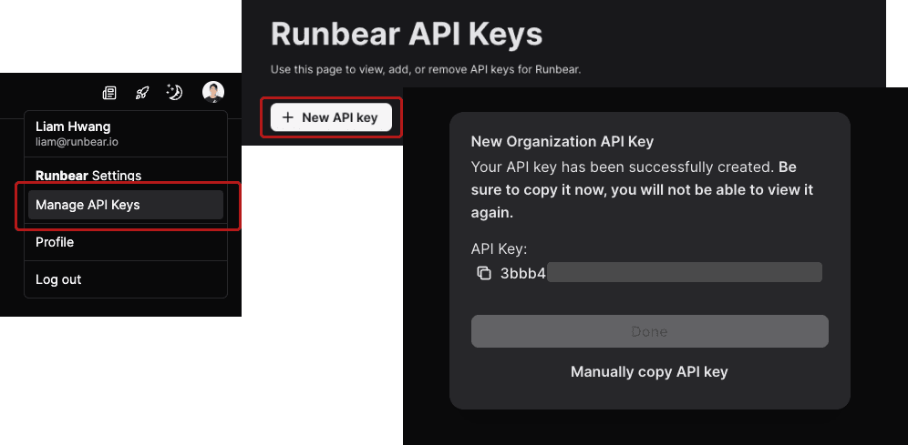 Getting API Key